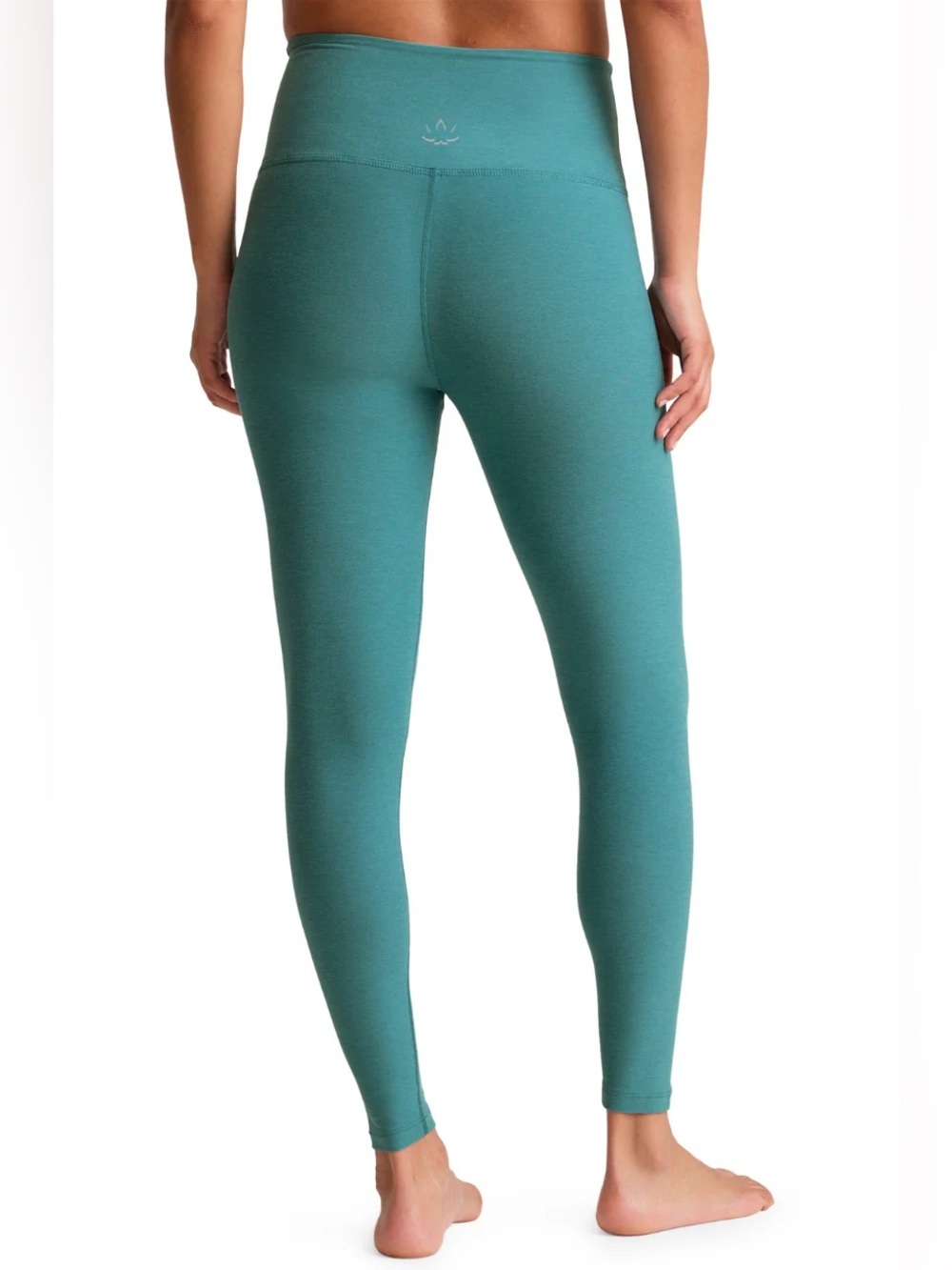 Beyond Yoga Spacedye Blue Teal High Rise Athletic Leggings Women’s Size Small